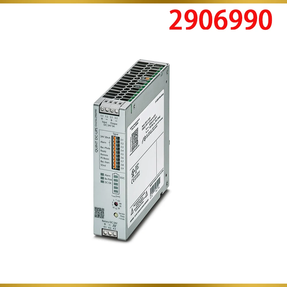 جديد لـ Phoenix QUINT4-UPS/24DC/24DC/5 QUINT DC-UPS 24VDC/5A مصدر طاقة غير منقطع 2906990