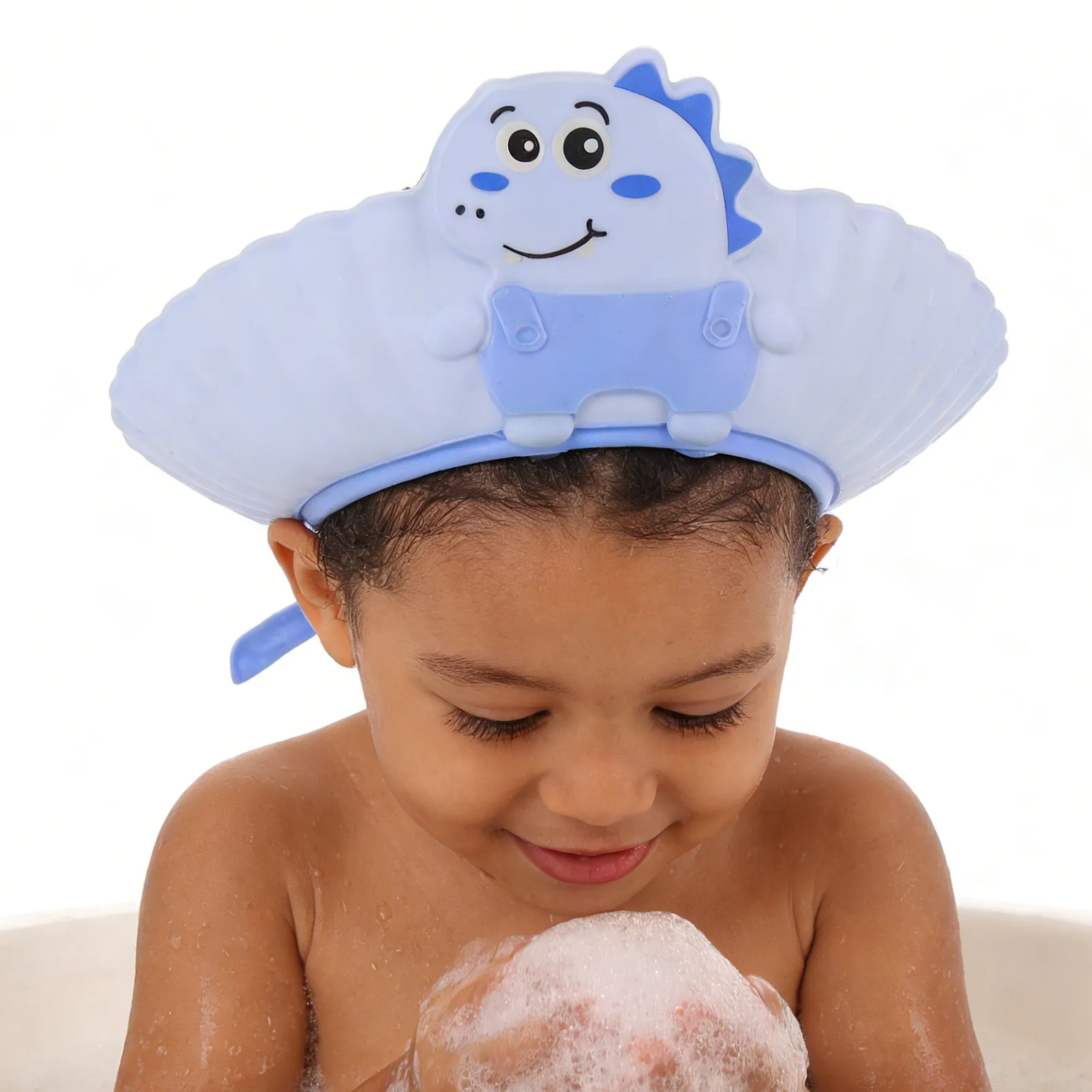 

Baby Shower Shampoo Cap Soft Adjustable 9 Inch Visor Hat for Toddler Kids Children Hair Washing Shield Infant Bathing Protection