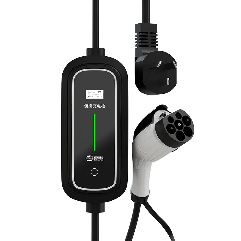 Customization Portable Charging Gun 3.5/7KW Fast/Slow Charging Groundless New Energy Vehicle Outdoor Onboard Charging Station EV