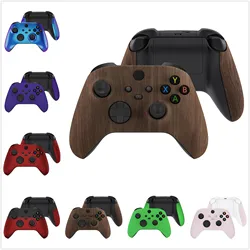 eXtremeRate Custom Replacement Shell for Xbox Core Wireless Controller (Xbox Series X&S) - Wood Grain