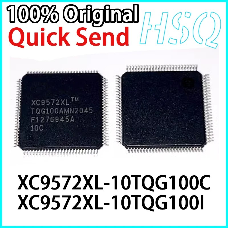

XC9572XL-10TQG100C XC9572XL-10TQG100I QFP100 Встроенный программируемый логический чип, новый оригинальный на складе