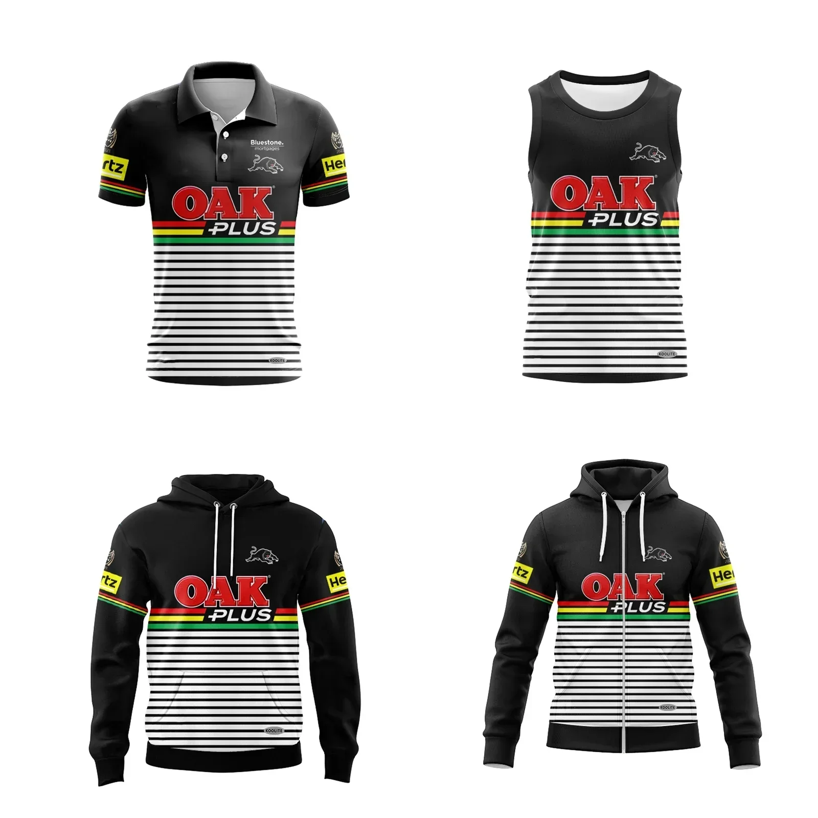 

2022 Penrith Panthers Men's Premiers Jersey Rugby Jersey Hoodies Vest Customize