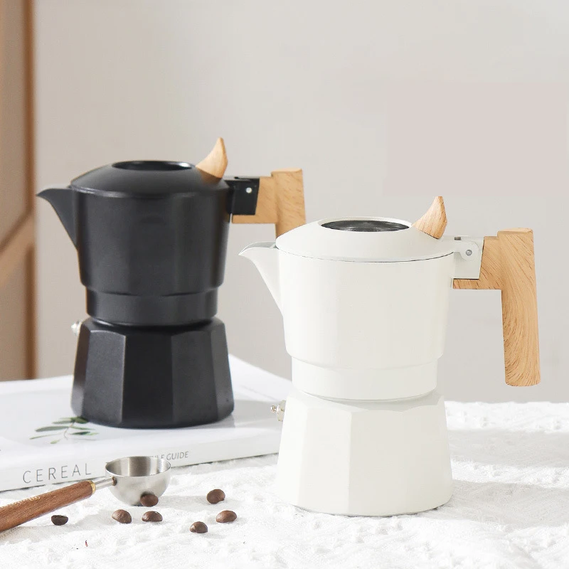 

Portable Hand Brewed Mocha Pot Suitable For Outdoor Camping And Home Use Italian Coffee Pot For Making Strong Coffee for camping