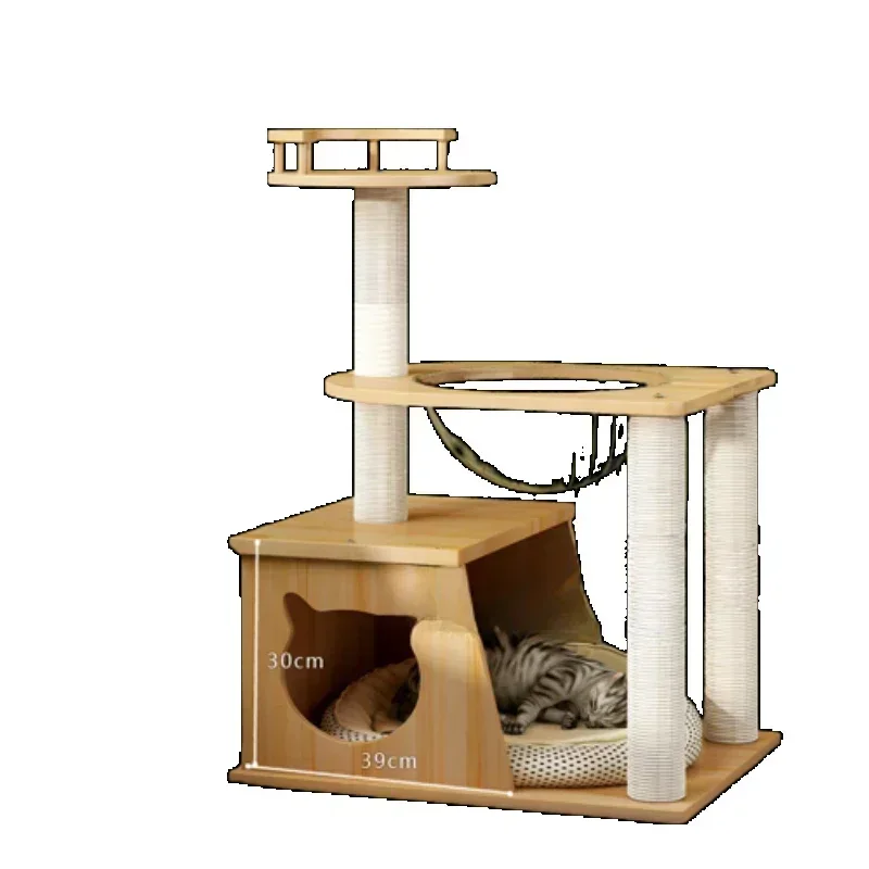 

HighQuality Toy Climbing Scratchers Tree Stuff Interactive Home Shelf Scratchers Habitats Gimnasio Para Gato Cat Supplies onsale
