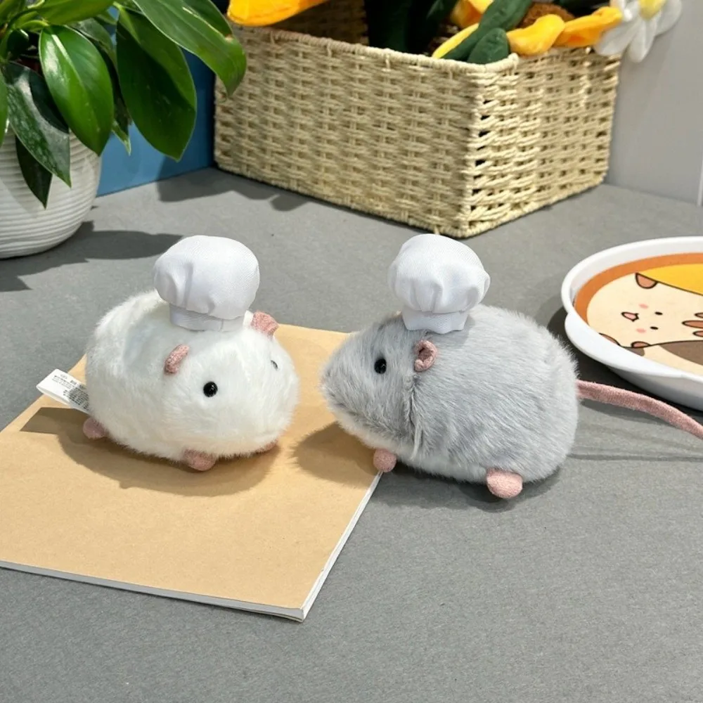 Muñeco de peluche de ratón de simulación de 12/27cm, máquina de garra suave, muñecos de ratón, juguetes de peluche, mascota, ratón, muñeca de dibujos animados