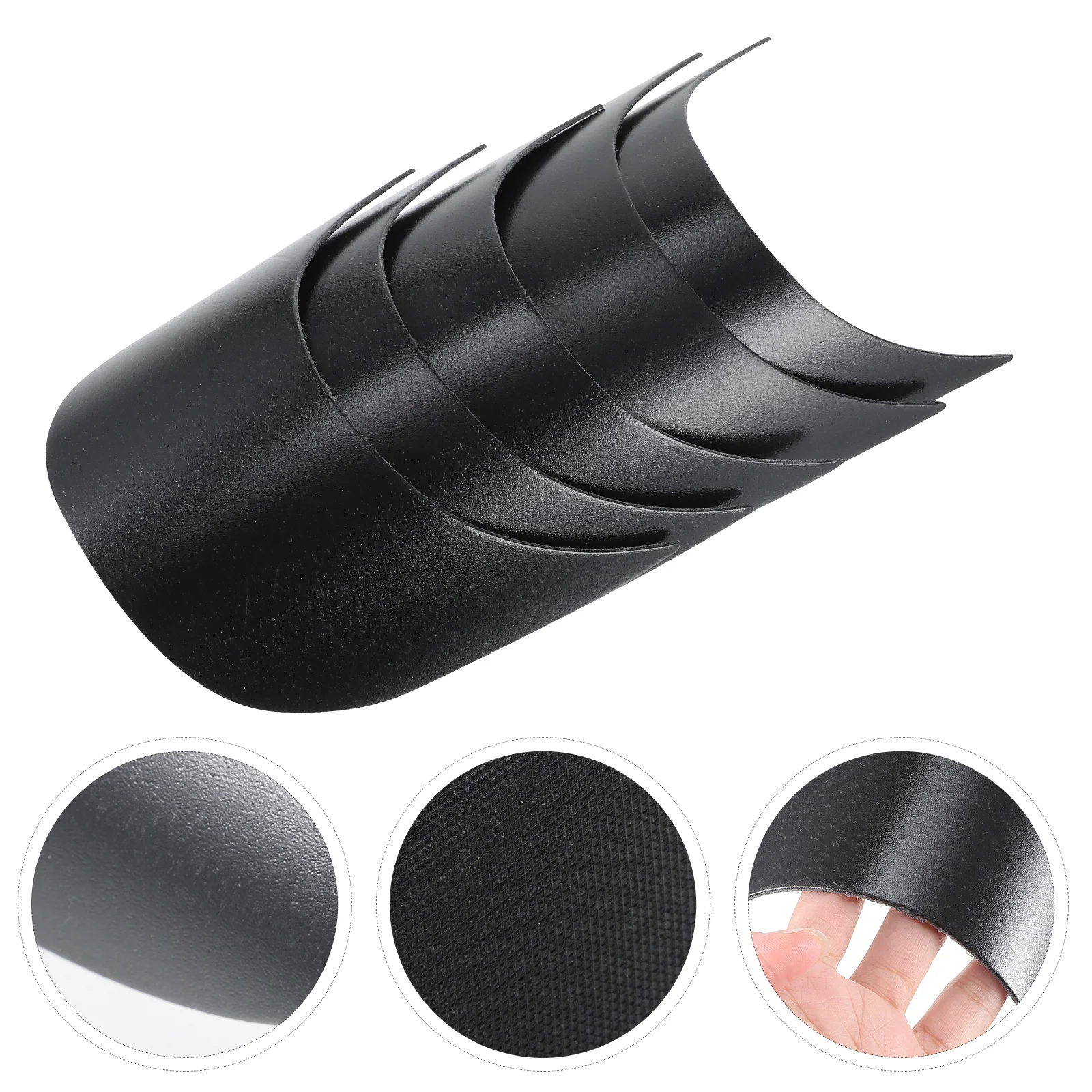 

10 Pcs Peaked Cap Visor Sun Protection Hat Visors for Women Sports Caps Hats Unisex Black