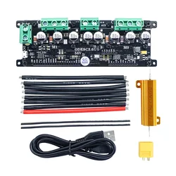 ODESC3.6 optimiza el controlador de doble tracción de alta potencia con motor sin escobillas de alto rendimiento FOC BLDC basado en ODrive