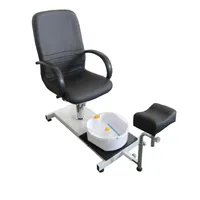 SPA hot sell black Footbath chair with massage machine