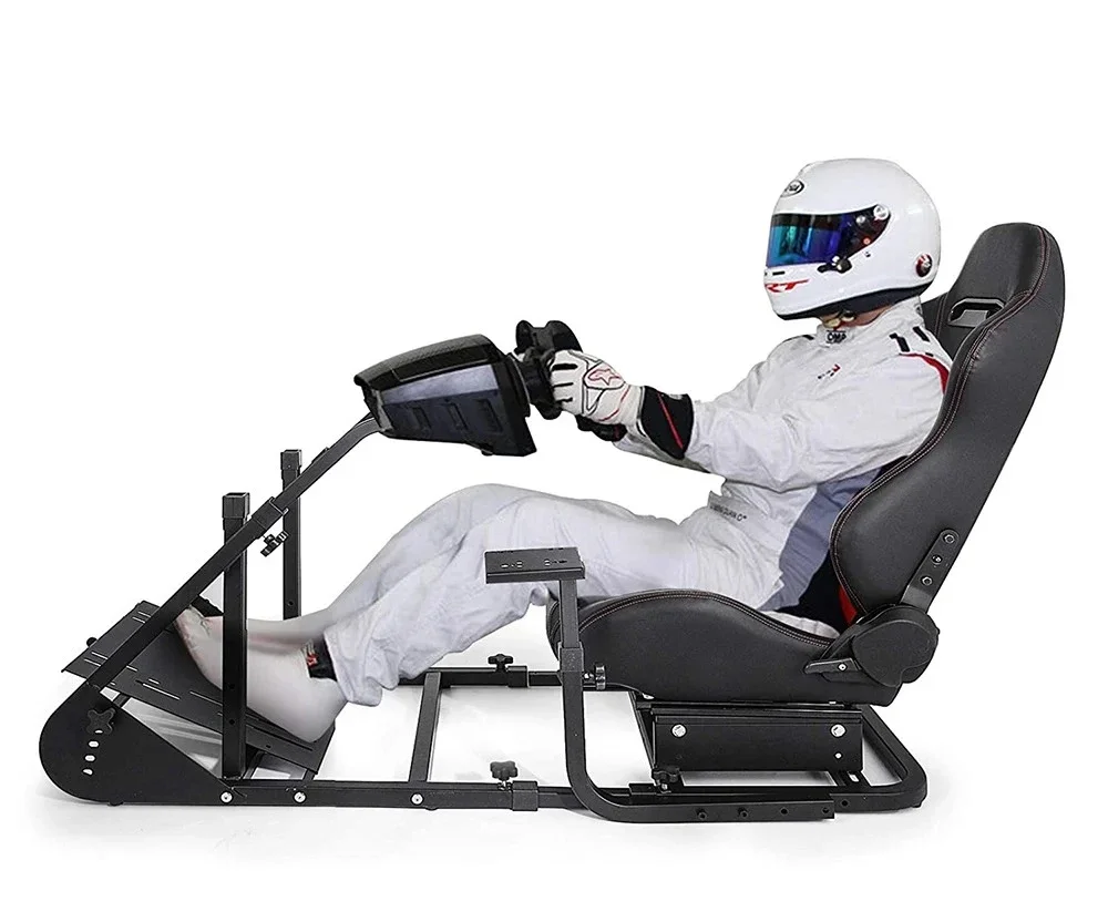 'Charmount Manufacture OEM ODM Racing Seat Gaming Wheel Stand Simulator Cockpit Steering Gaming-Cockpit