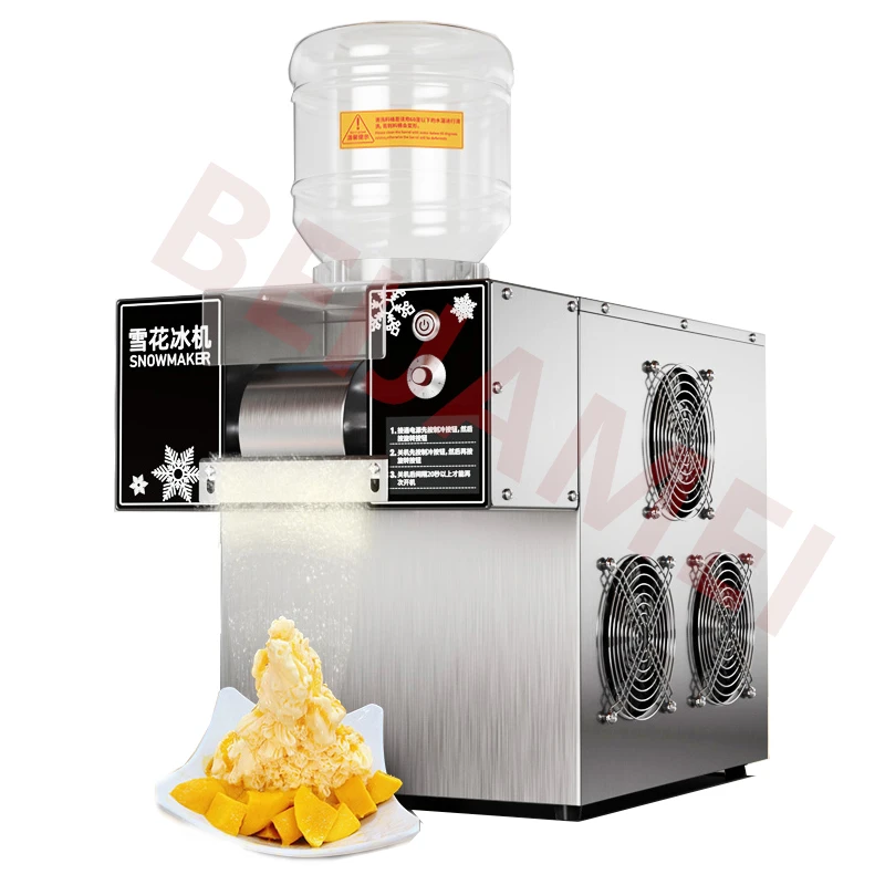 110V/220VSmall Commercial หิมะน้ำแข็งเครื่อง Snowflake Ice Maker เกาหลีเครื่องทำบิงซูน้ำแข็ง Crusher เครื่องโกนหนวด Smoothie เครื่อง