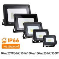 High Brightness LED Floodlight 10W 20W 30W 50W 100W 150W 200W 300W AC110V/220V Flood Light For Garden Street Outdoor Lighting