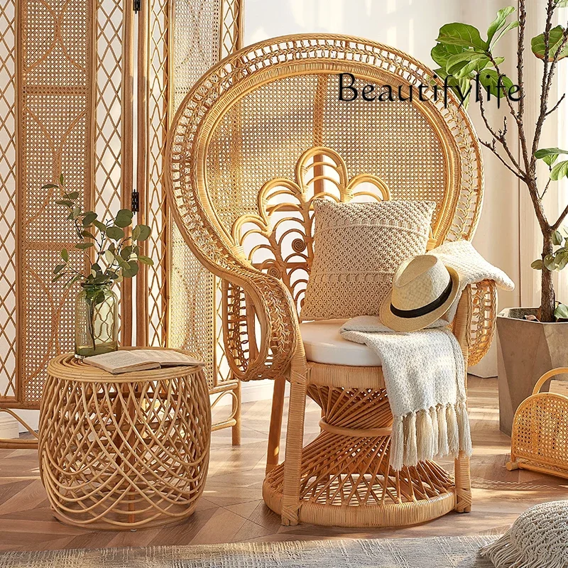 

furniture art creative wedding photography props Republic of China rattan chair design South East Asia rattan