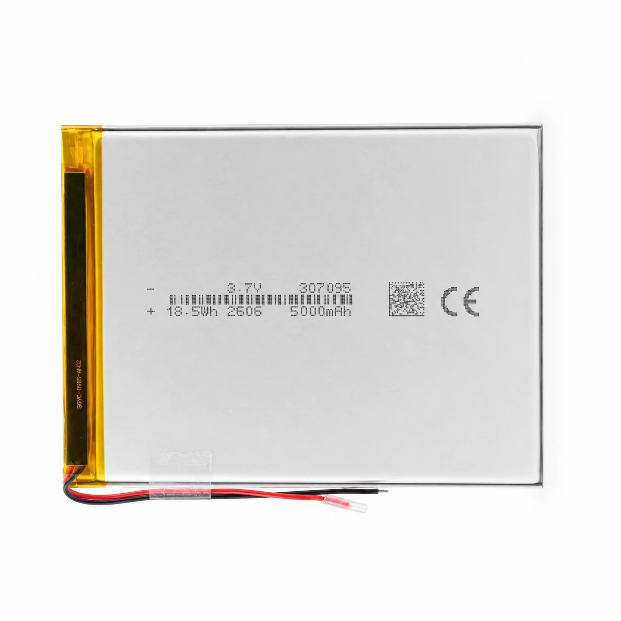 307095    3,7 V Polymer-Lithium-Batterien 5000 mAh für 8 Zoll 9 Zoll MID Tablet-Batterie