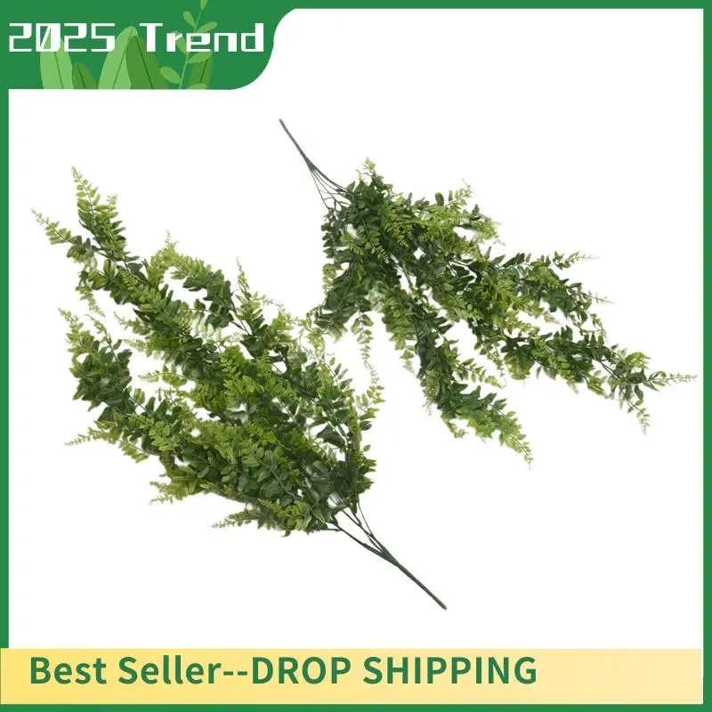 

AA14 New 2 Pack Artificial Hanging Plants Fake Ivy Leaves Wall Decoration For Indoor Outdoor, Greenery Home Decor Faux Vine
