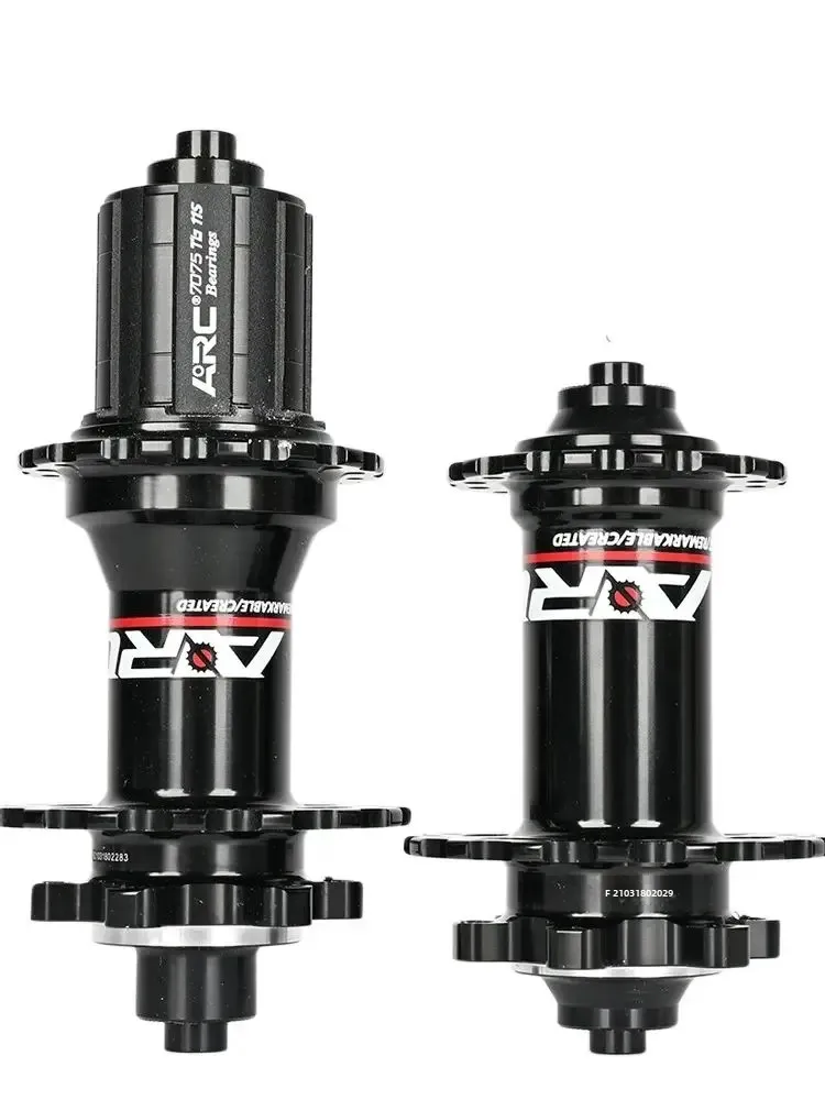

Bicycle Hubs ARC MT006 MTB Bike Hubs Lightweight 391g Sealed Bearings 28 32 36 Hole QR Thru Axle 4-Pawl 90 Click HG 8-11 Speed