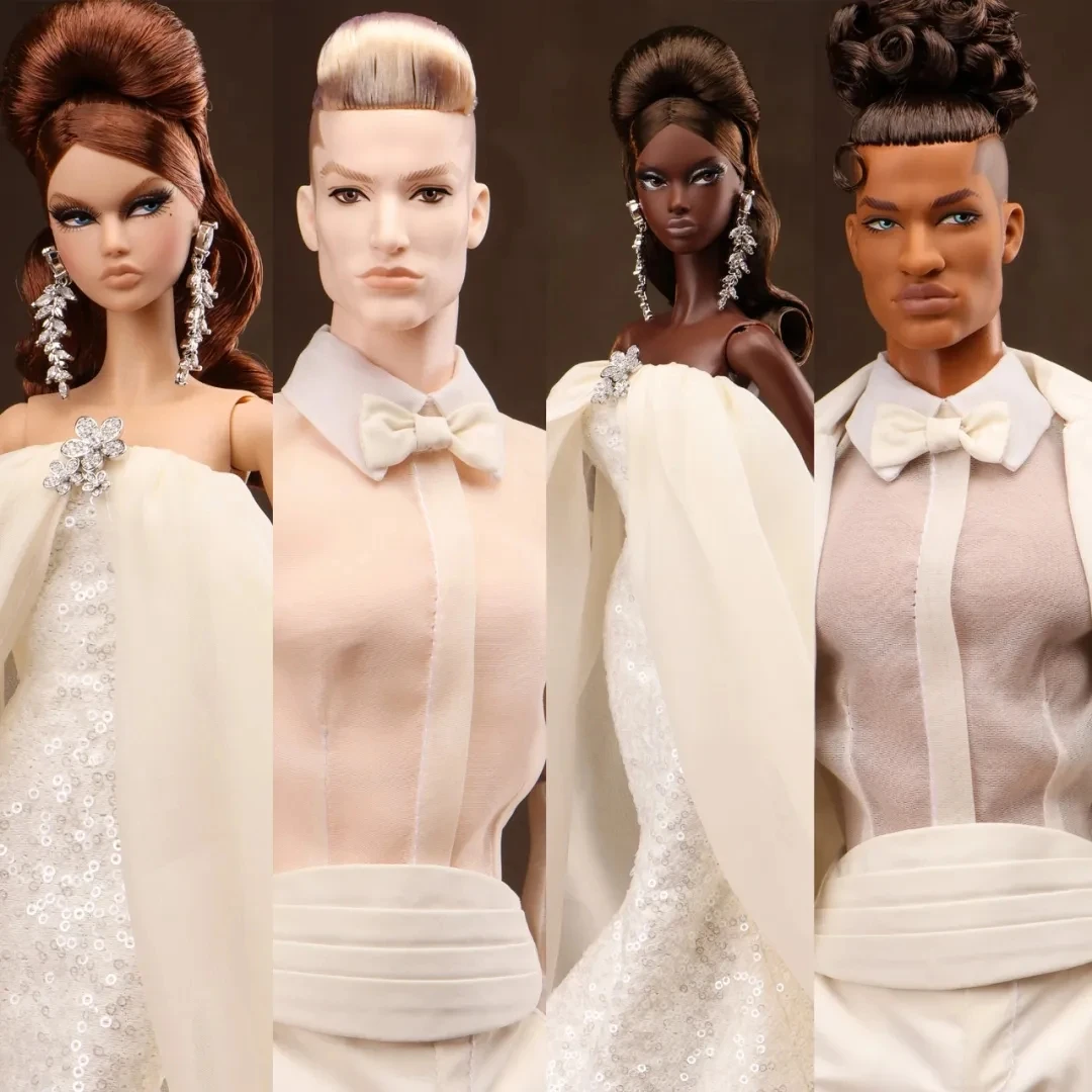 JHD Fashion Mizi Dolls 8th Anniversary White Gala Annamay Yaya