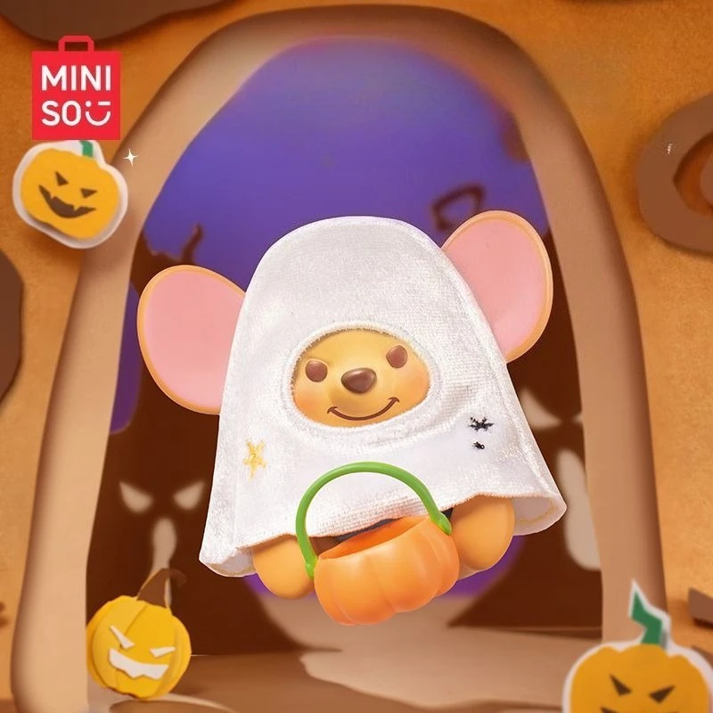 มินิโซ ปั๊มพ์กิ้น ไนท์ ซีรีส์ - ตุ๊กตาวินนี่เดอะพูห์ รุ่นฟล็อก สำหรับนักสะสม