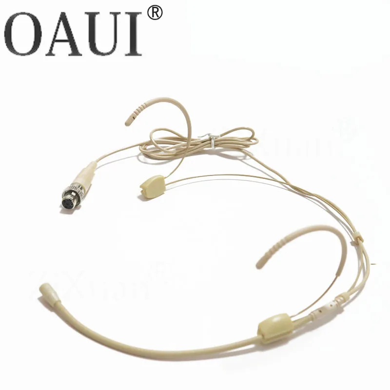 Brand New Omni-directivity Radio Headset Microphone for For MiPro Wireless Belpack Transmitter - 4pin Mini Lock