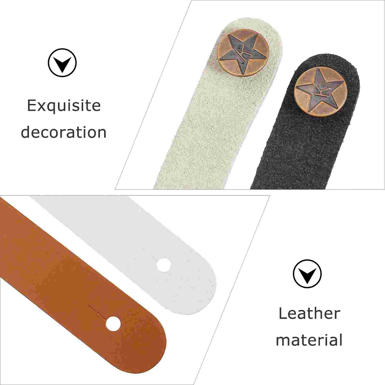 Guitar Headband Straps Lock Headstock Tie Acoustic Adapter Button Accessories Back Belt