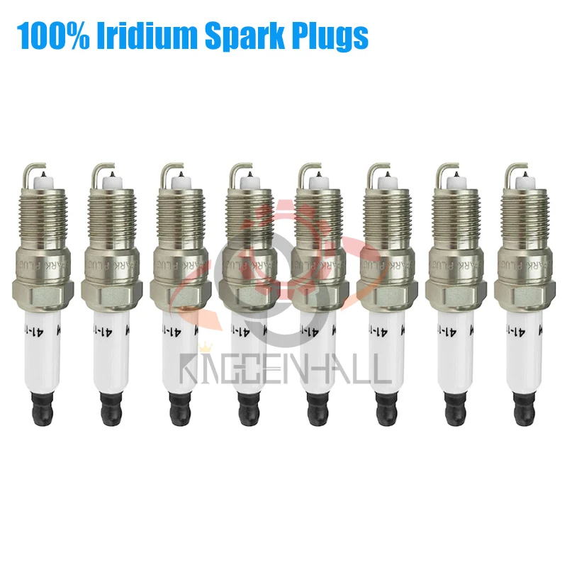 

8 pcs 41-110 12621258 Iridium Spark Plug For Cadillac Chevrolet GMC Hummer 41 110 41110