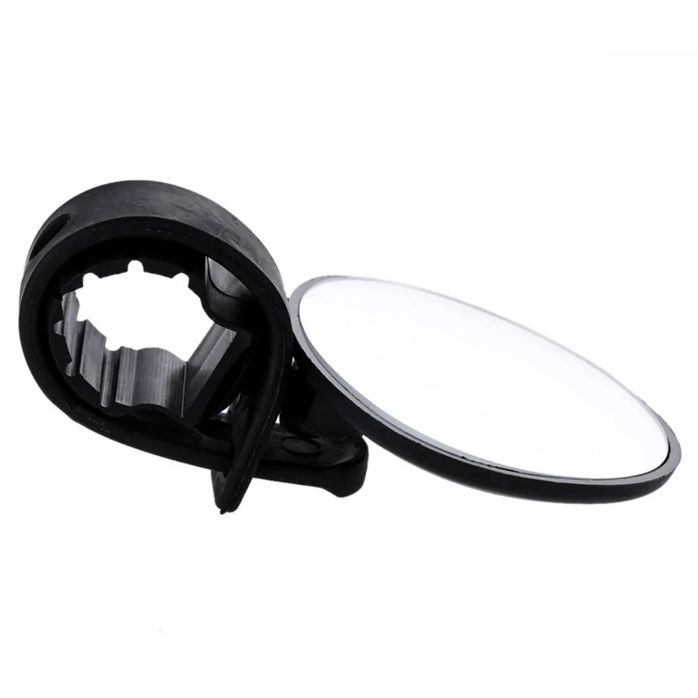 A Pair of Bike Rear View Mirrors Rotatable Compact Hd Blast-Resistant Wide Angle Fully Adjustable for 20-35Mm Handlebar Cycling