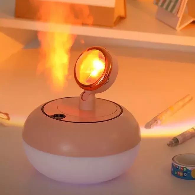 

Креативный USB закат светодиодный ночник увлажнитель воздуха портативный ультразвуковой прохладный диффузор тумана для дома, автомобиля, электрический для дома