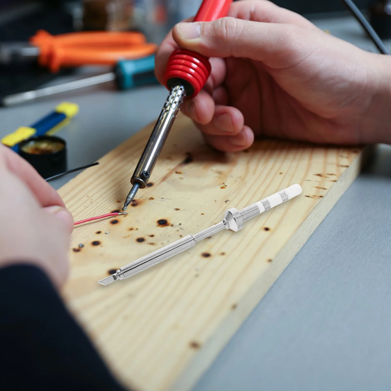 Soldeerbouttips Vervanging voor het lassen van Rework Pure Copper Station Stations