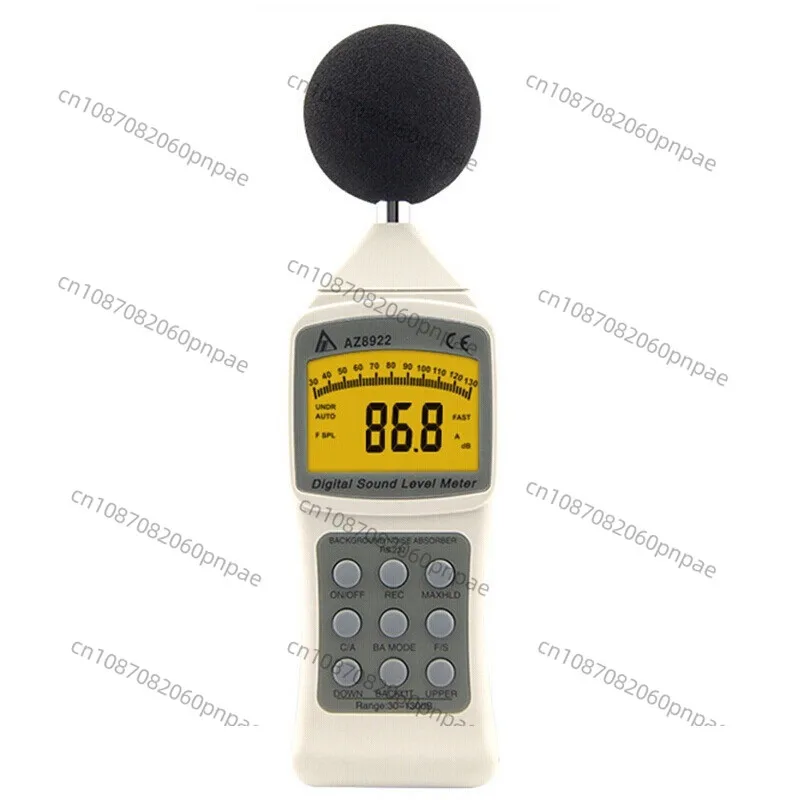 

AZ8922 Noise Meter Sound Level Meter Noise Tester