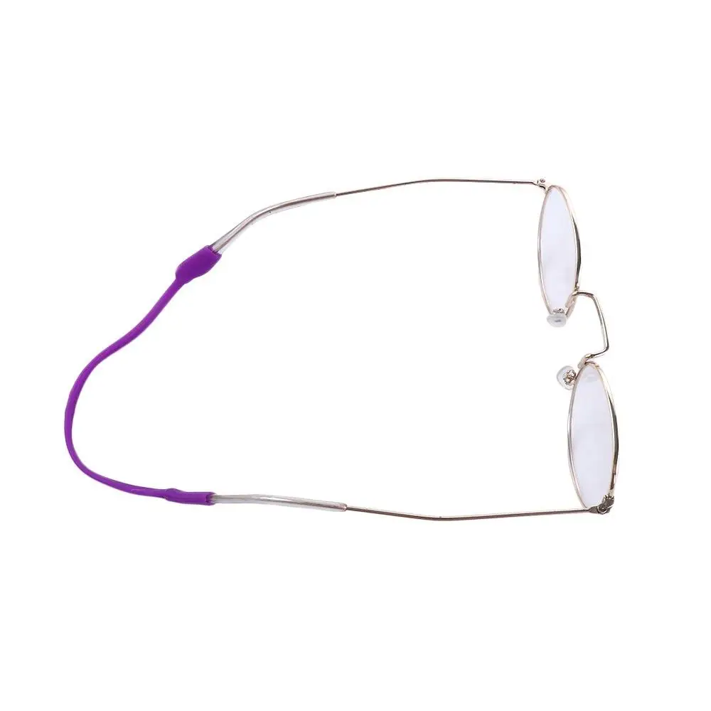 Высокоэластичные однотонные модные детские солнцезащитные очки, веревка, шнур для очков, цепочки для очков, ремешок для солнцезащитных очков