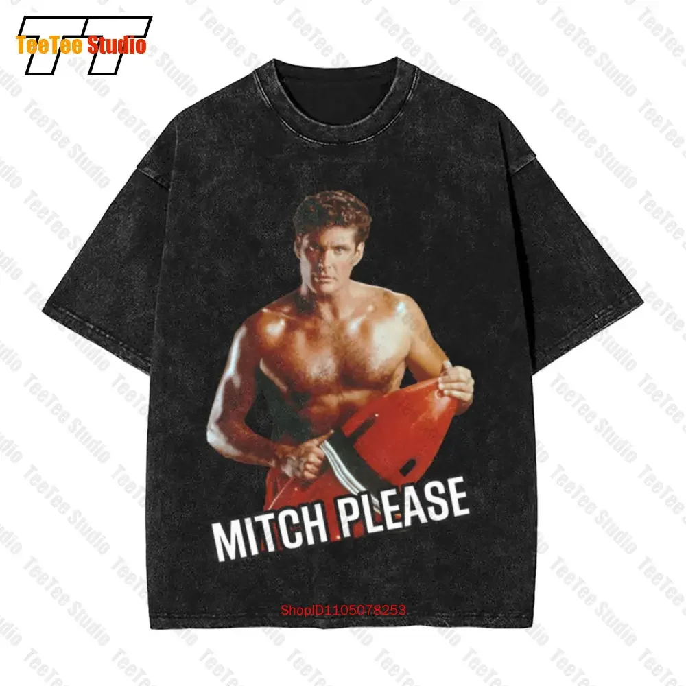 Baywatch Mitch Please 2 Vintage Oversized T-Shirt 33OG