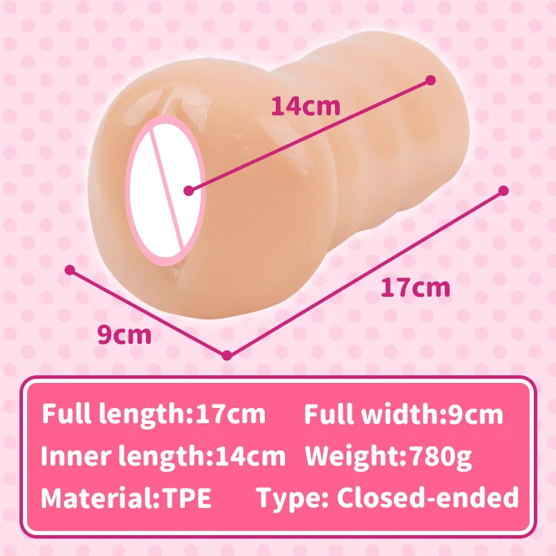 1PCS Marshmallow Soft Vagina Sex Toys For Men Male Masturbator  Pocket Pussy Vacuum Masturbation Toy Realistic Anime Sex Doll - view 5