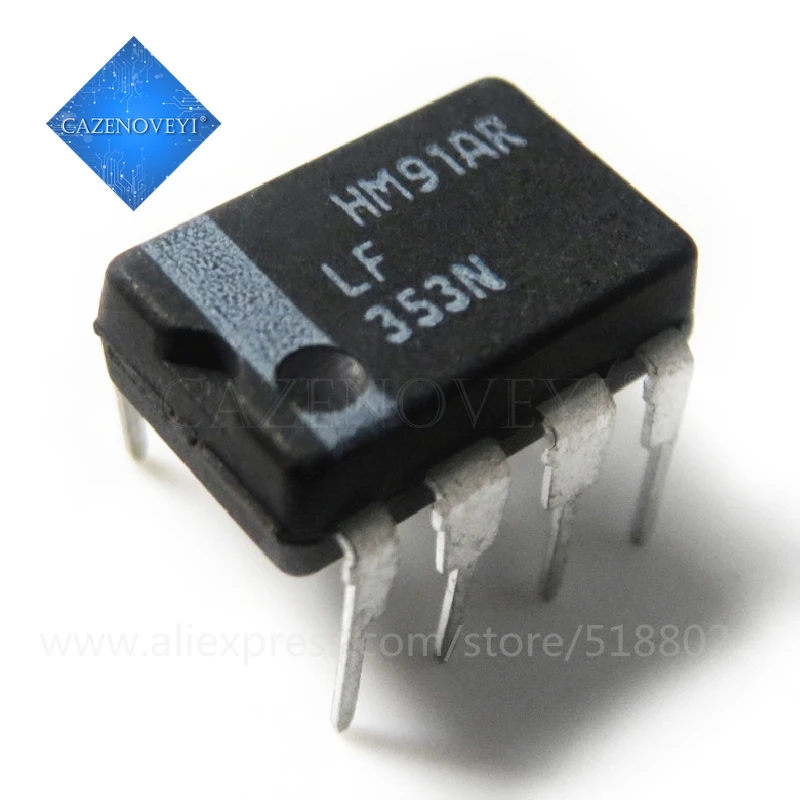 1pcs/lot LF353N LF353 DIP-8  In Stock