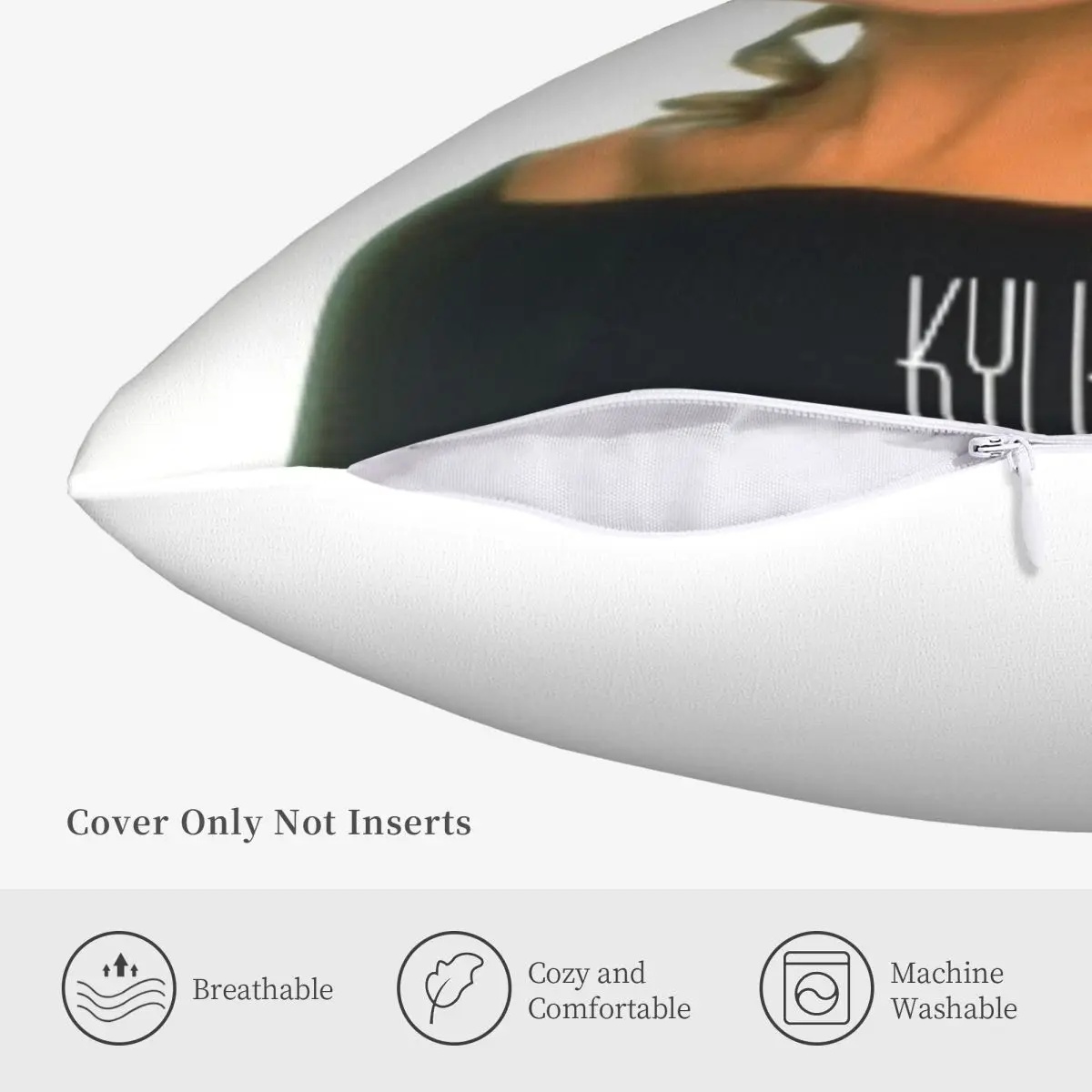 كايلي مينوغ 001695 الديكور غطاء الوسادة كيس وسادة يغطي Dakimakura كيس وسادة غطاء وسادة