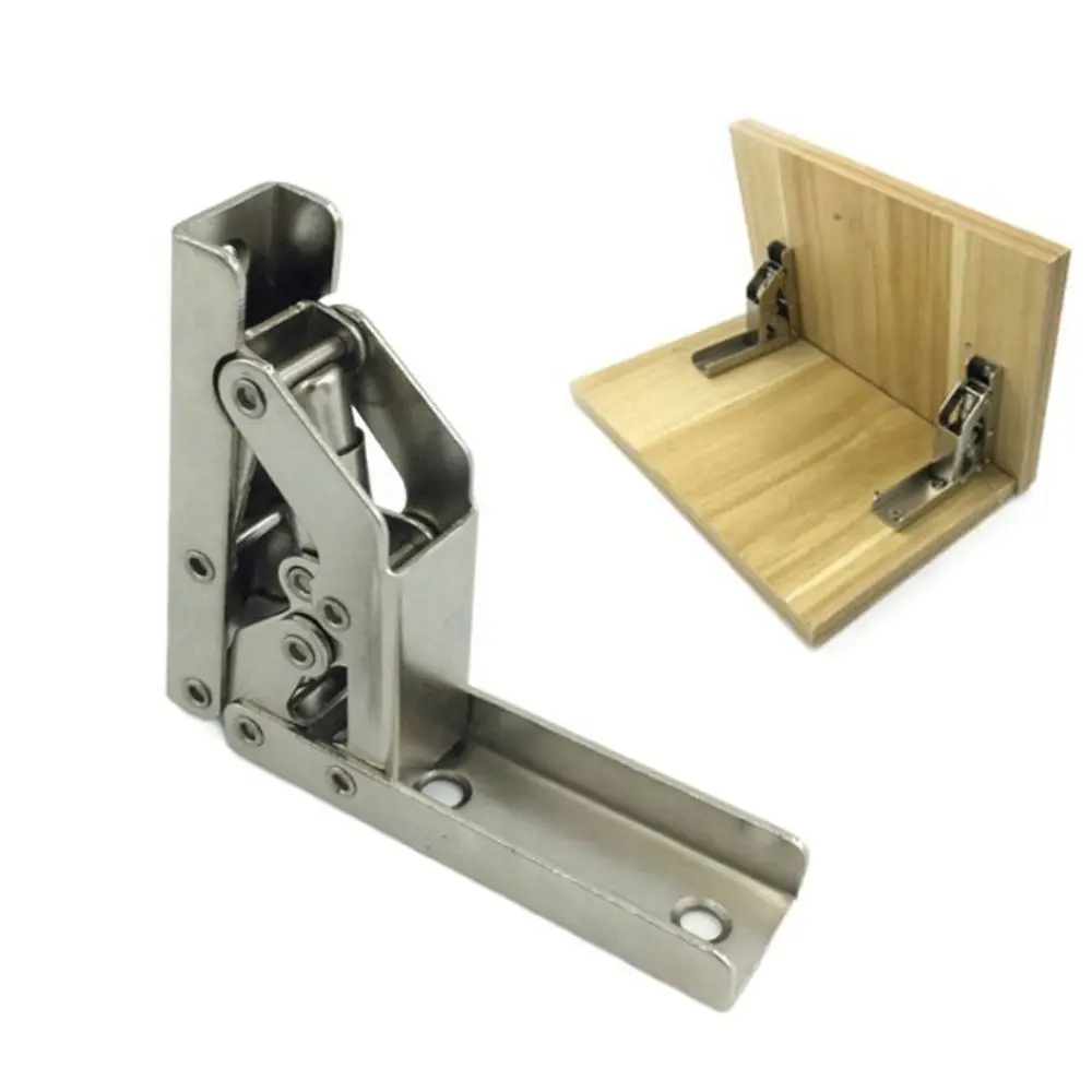 

Rolled Steel 90-Degree Folding Self-Locking Flat Spring Furniture Hardware Table Holder Table Legs Brackets Hinges Door Hinge