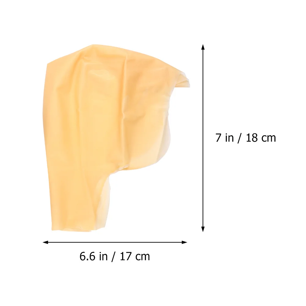 หมวกศีรษะล้านทำจากยางลาเท็กซ์เหมือนจริง 1 ชุด กระชับสบาย เหมาะสำหรับคอสเพลย์ ฮาโลวีน การแสดงบนเวที อุปกรณ์ประกอบฉากภาพยนตร์