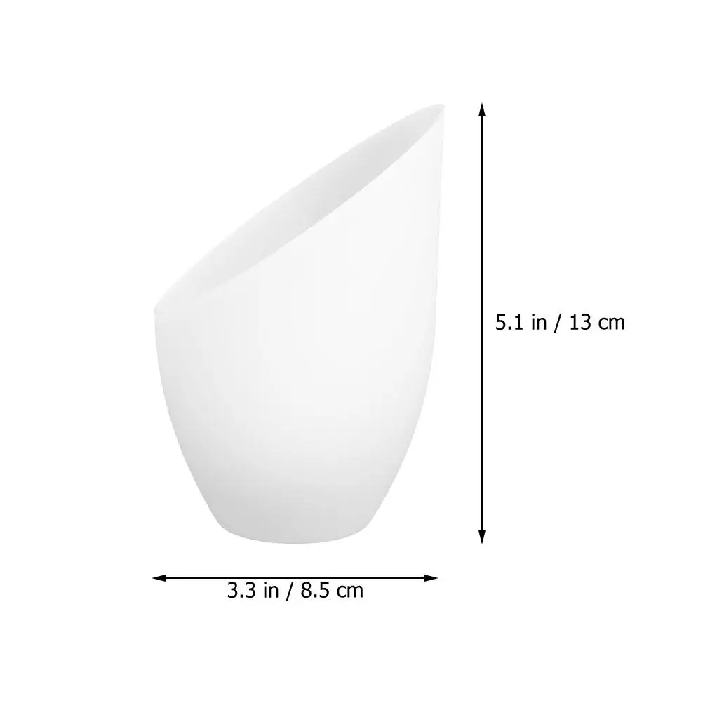 Bevel Shape Wall Light Shade Plastic Lampshade Cover for Wall Lamps Floor Table Vanity Pendant Lamps 6 Colors Red Orange Yellow