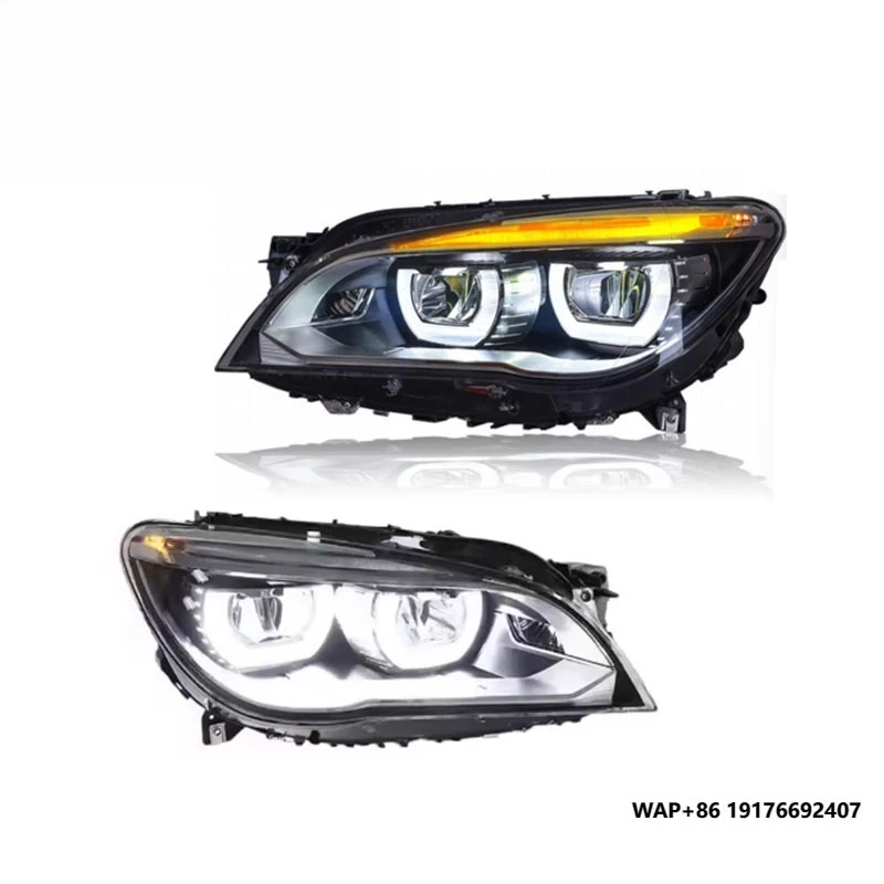 

Светодиодные фары SJC, автозапчасти для «BMW 7 серии F01 F02 2009-2015, передние фары, фары дальнего ближнего света, простая установка