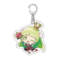 Anime Welcome To Demon-School Anime Keychain Cosplay Iruma Kun Clara Amelie Kalego Pendant Acrylic Keyring friend Gift