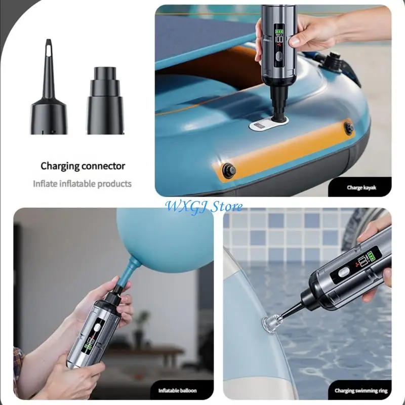

37JE Car Cleaner Cordless Cleaner Compressed Air Duster Handheld Car Vacuum & Air Blower Keyboard Cleaner for Car Interior