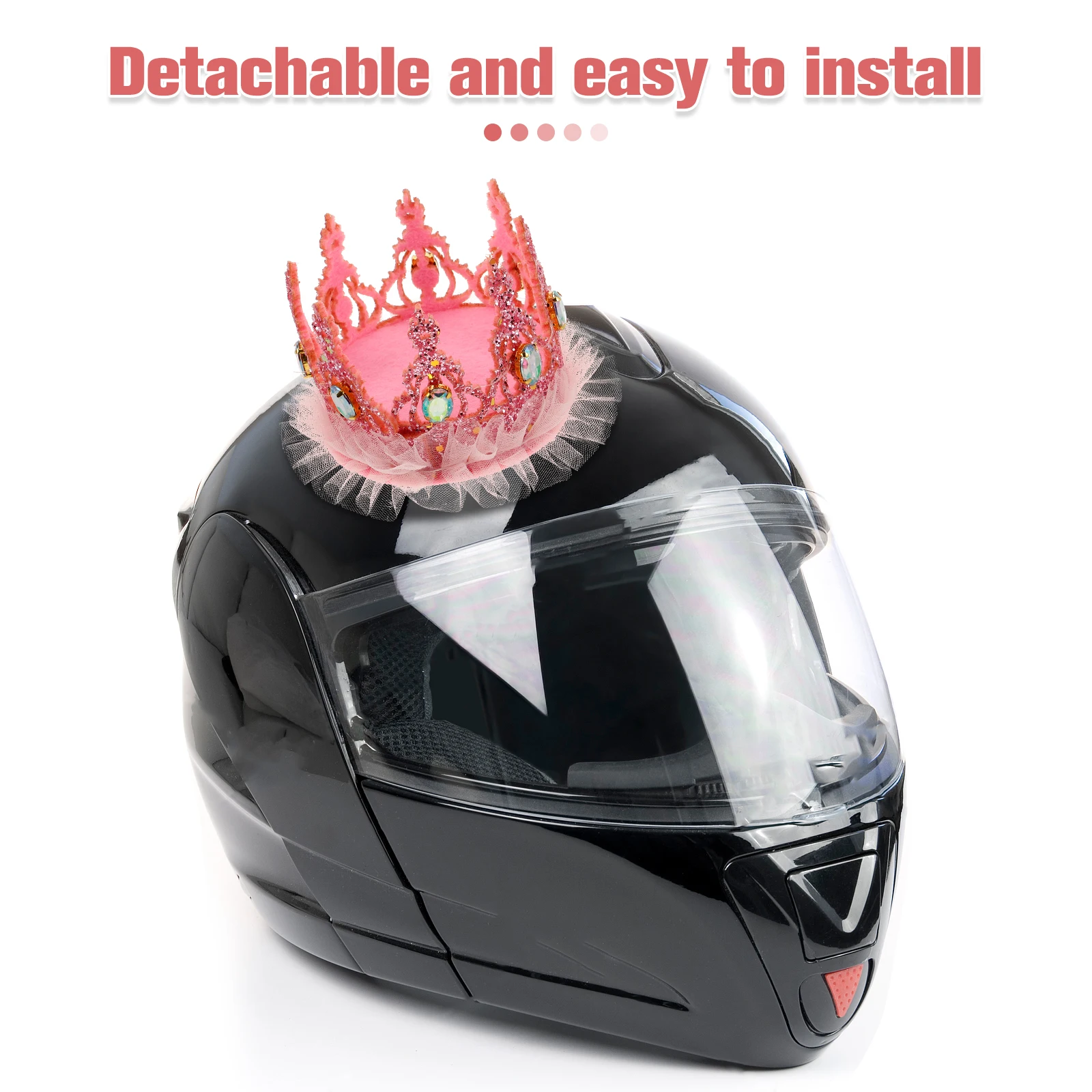 

Decoration Bike Horns for Motorcycle Accessory Adorable Pink Cool Accessories