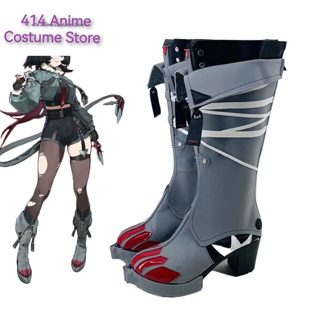 

Game Zenless Zone Zero Jane Doe Cosplay Shoes Boots Customized Men Women Halloween Party Carnival Role Play Outfit Props