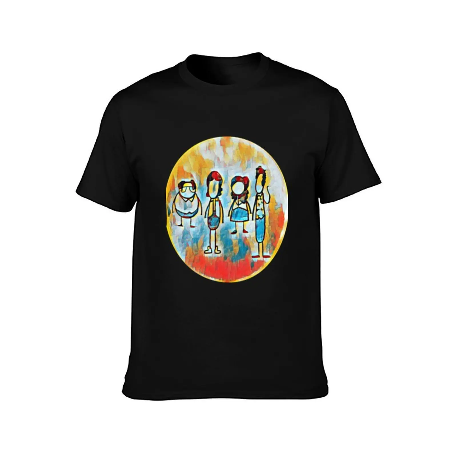 Sein Gang 3 T-Shirt, Summer Casual Cotton Tee, Oversized Streetwear Tops, Vintage Graphic Print, Loose Fit Short Sleeve