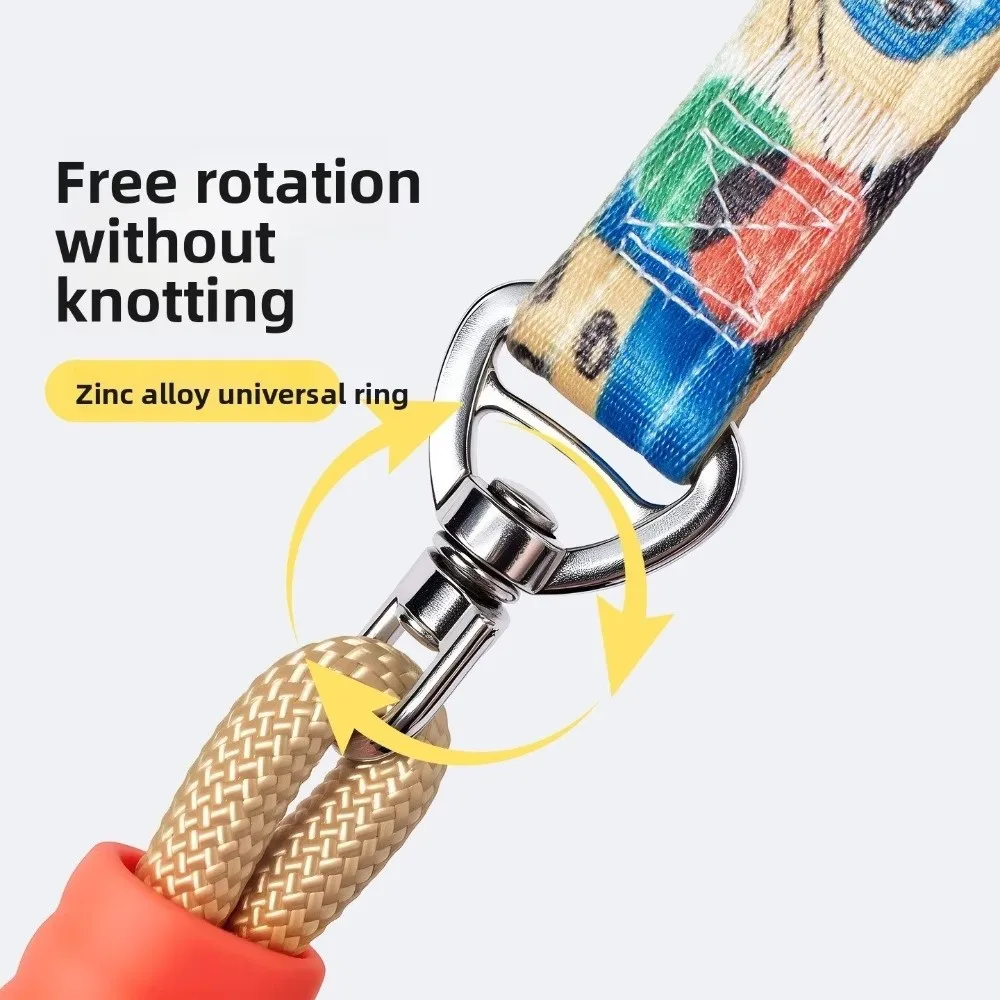 

Pet Accessories Dopamine Pet Dog Leash Nylon Rope Heavy Duty Dog Walking Leash Anti Escape Wear-resistant Slip Lead Dog Training