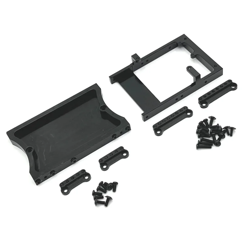 Metal Upgrade Tail Beam Servo Compartment Suspension Bracket RC Car Parts For MN 1/12 D90 D91 D96 MN98 MN99S RC Car Accessories