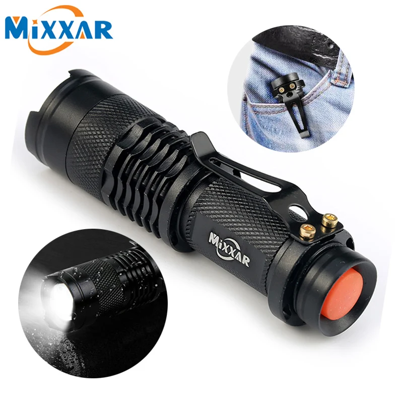 ZK20 3000LM Led Flashlights Portable LED Camping Hunting Lamp Torch Lights Night Light Lantern Military Police Flashlight Torch