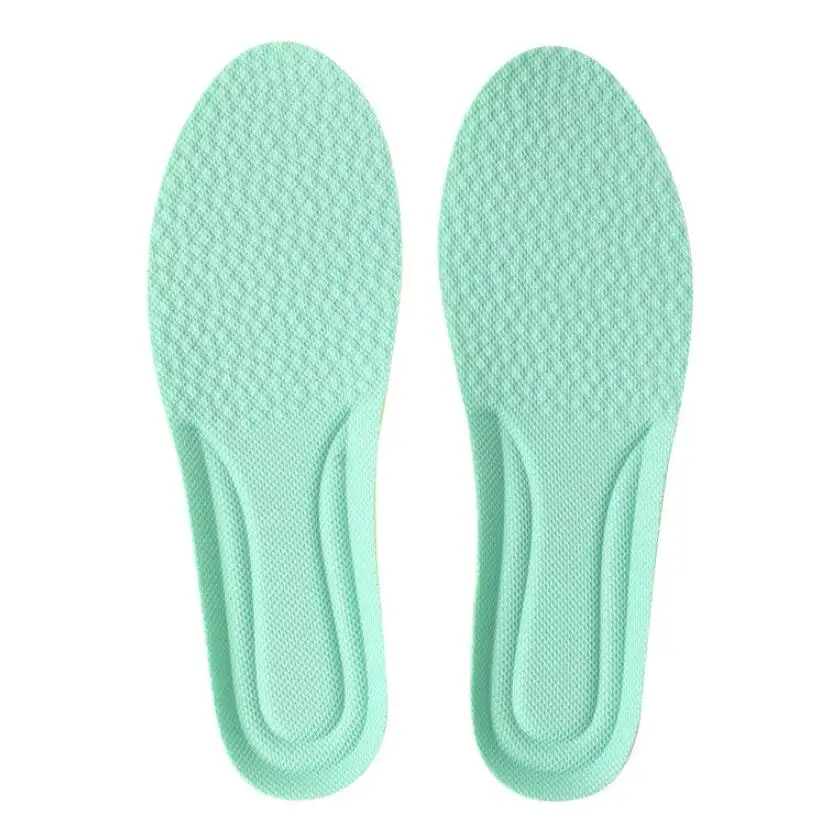 Insole Moisture absorbent deodorant latex sports breathable shoe pad Women's soft sole comfortable massage can be cut summer thi