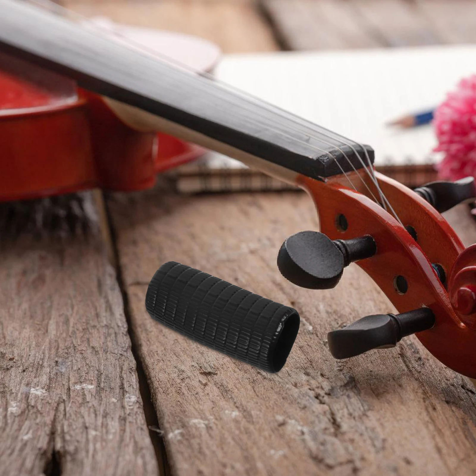 

4pcs Rubber Violin Bow Grip Replacement Music Instrument Supply Durable Easy Maintenance Lightweight Portable Bow Posture