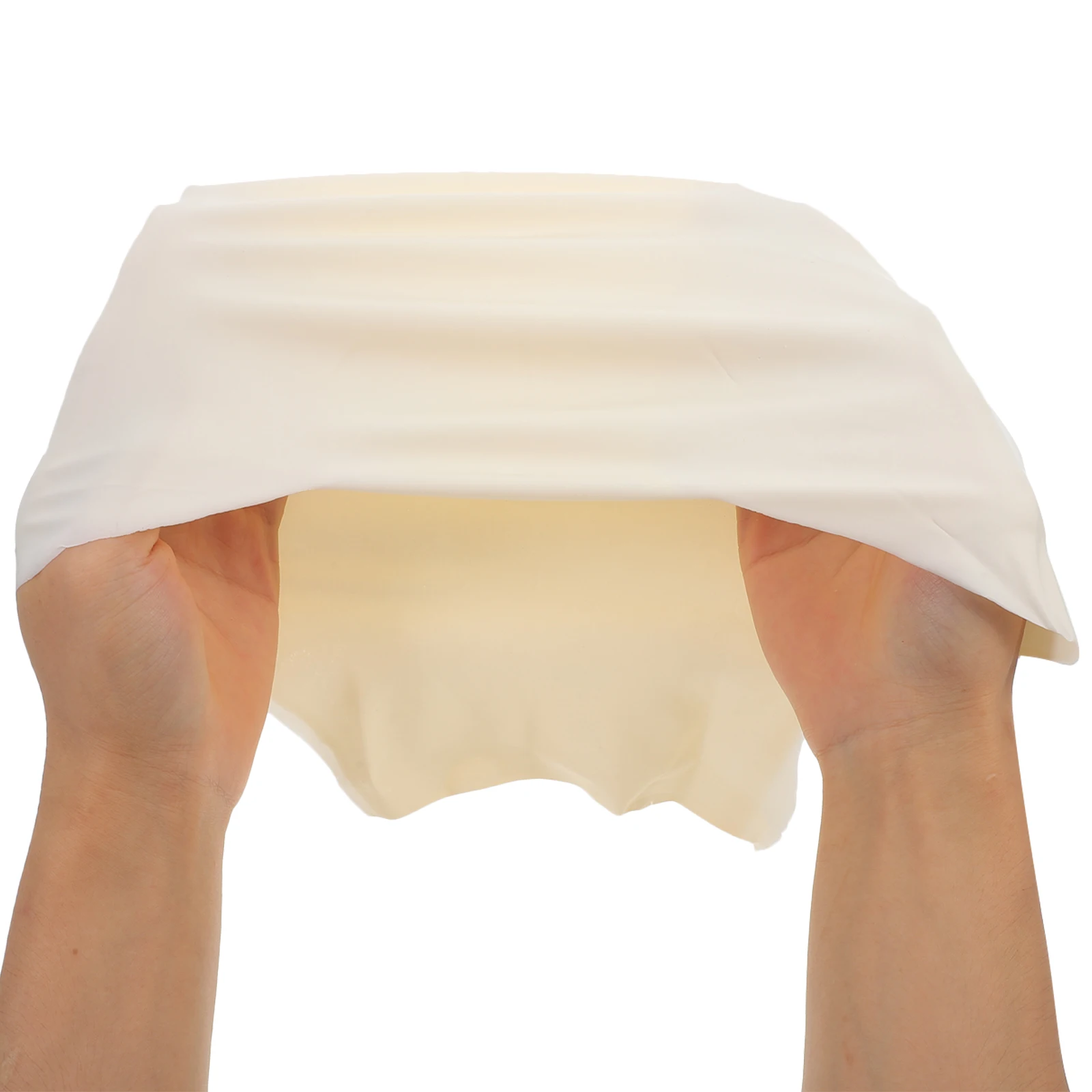 قبعة رأس أصلع من اللاتكس ناعمة قابلة للتمدد مناسبة للبالغين والرجال والنساء أزياء تنكرية لحفلات الهالوين