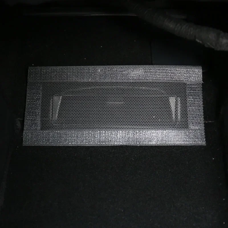 For Tesla New Model 3 Highland 2024 Under Seat Rear Air Vent Protective Cover M3H Anti-blocking Backseat Outlet Grille Mesh Net