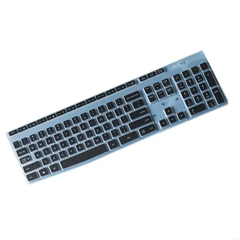 غطاء لوحة المفاتيح 20CB لـ MK345 K345 Wireless لوحة مفاتيح حماة لوحة مفاتيح لوحة المفاتيح رقيقة من السيليكون الإكسسوارات